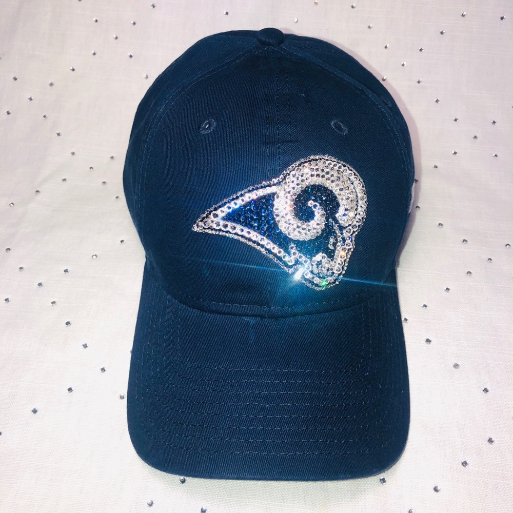 New Bling LA Rams Swarovski Hat